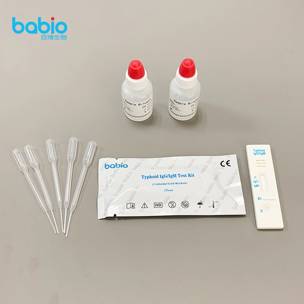 Juscheck Typhoid Test Kit Just Check Typhoid Test