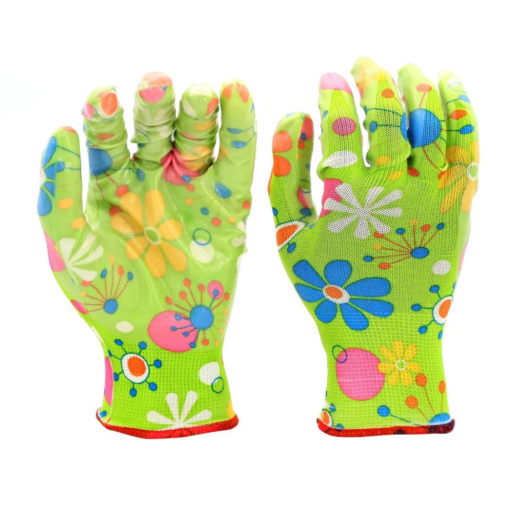 Garden Series Coated General Garden Work Gloves Personal Protective Gloves