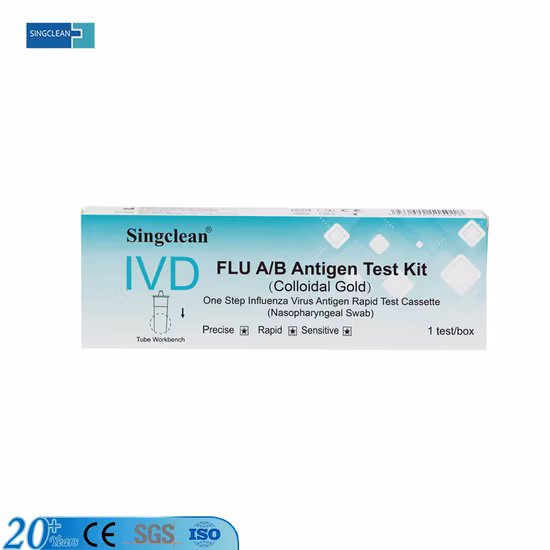 Prueba rápida del antígeno 19 del oro coloidal de los dispositivos médicos del hogar