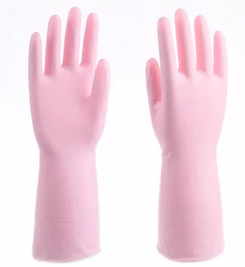 Lavar los platos Guantes de cocina para el hogar Guantes impermeables de PVC